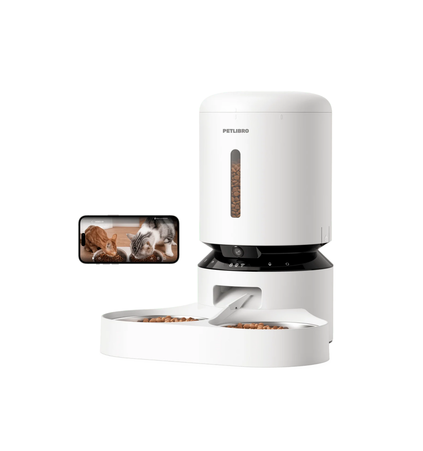 PETLIBRO Automatic Cat Feeder with Camera for Two Cats