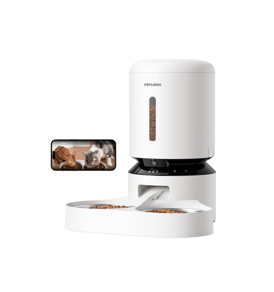 PETLIBRO Automatic Cat Feeder with Camera for Two Cats